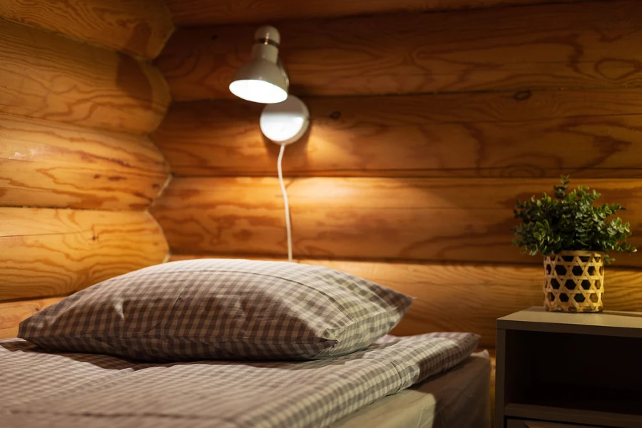 Varpunen makuuhuone lähikuva